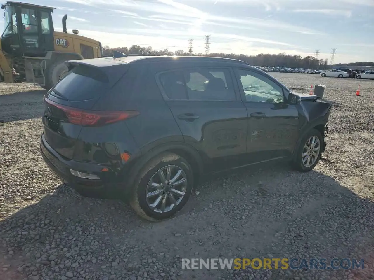 3 Photograph of a damaged car KNDP63ACXN7986014 KIA SPORTAGE 2022