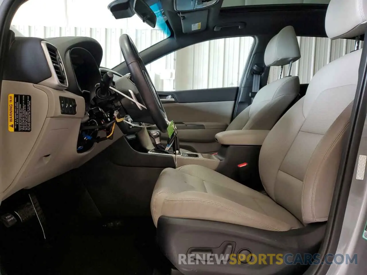 7 Photograph of a damaged car KNDP6CAC2N7018649 KIA SPORTAGE 2022
