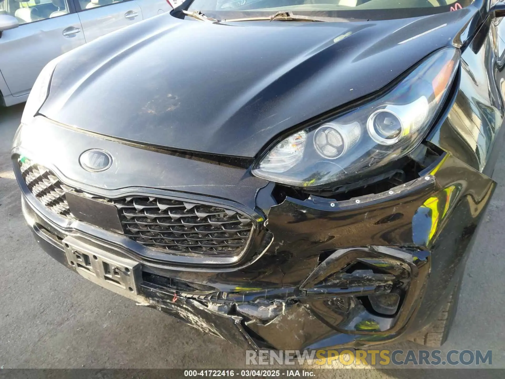 6 Photograph of a damaged car KNDP6CAC2N7026699 KIA SPORTAGE 2022