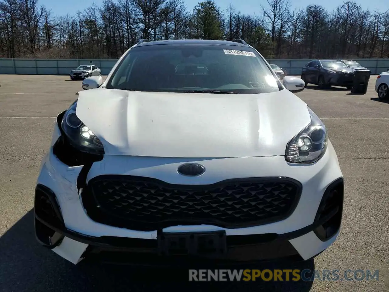 5 Photograph of a damaged car KNDP6CAC2N7975279 KIA SPORTAGE 2022