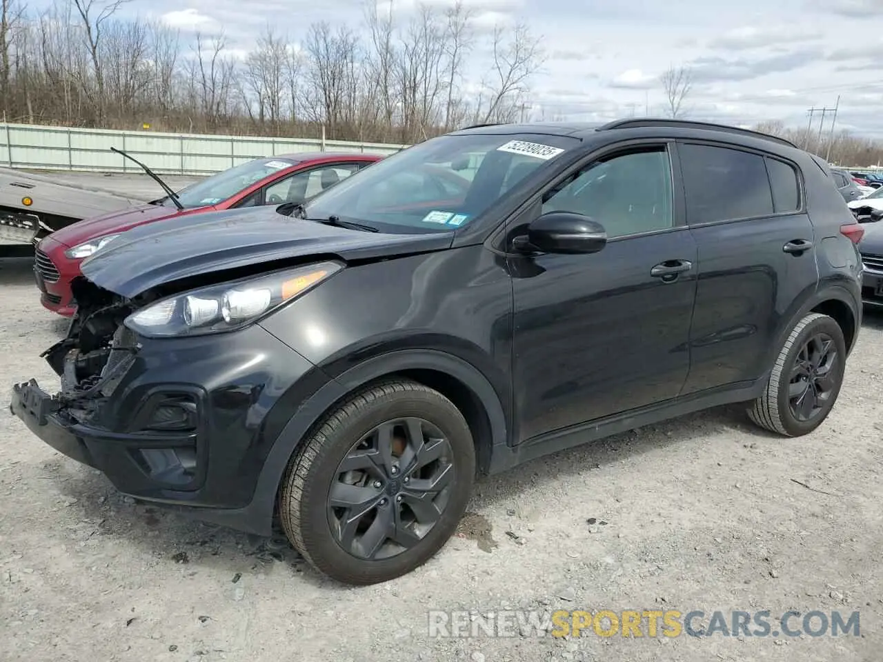 1 Photograph of a damaged car KNDP6CAC4N7950190 KIA SPORTAGE 2022