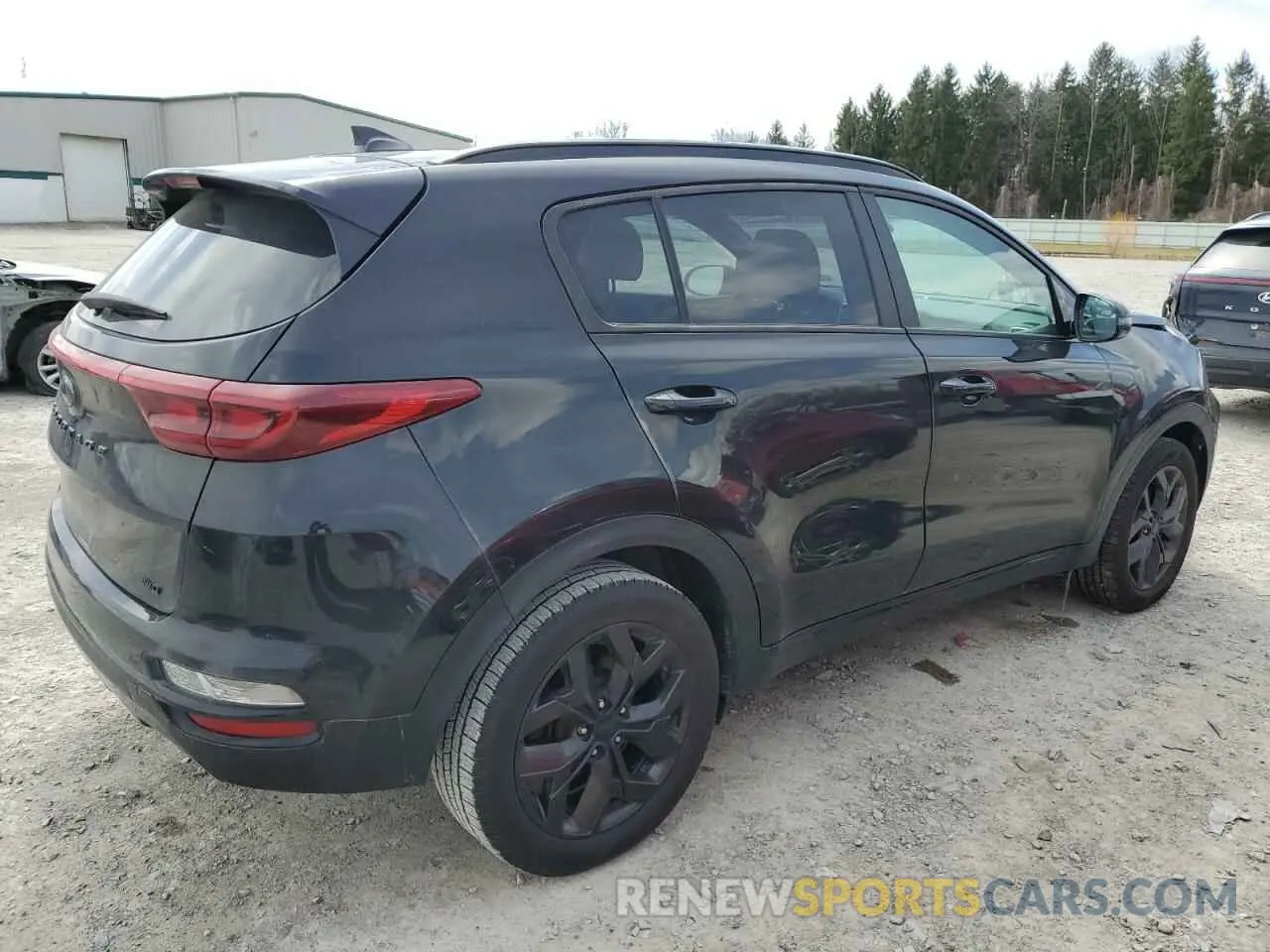 3 Photograph of a damaged car KNDP6CAC4N7950190 KIA SPORTAGE 2022