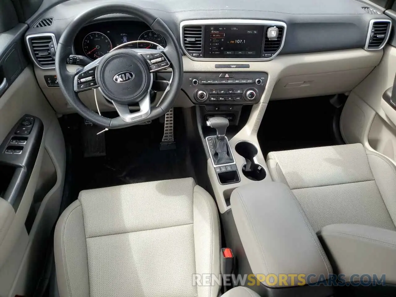 8 Photograph of a damaged car KNDP6CAC4N7950190 KIA SPORTAGE 2022