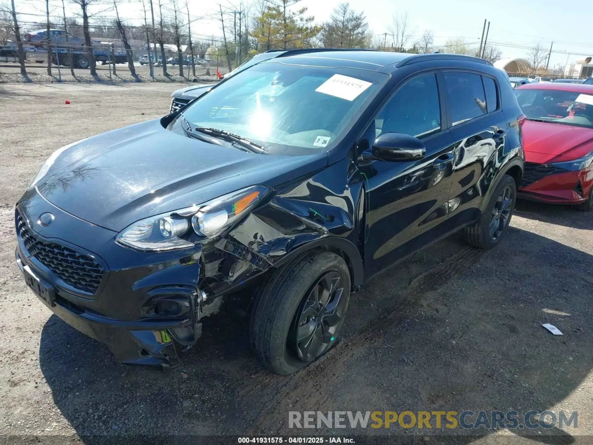 2 Photograph of a damaged car KNDP6CAC5N7963174 KIA SPORTAGE 2022