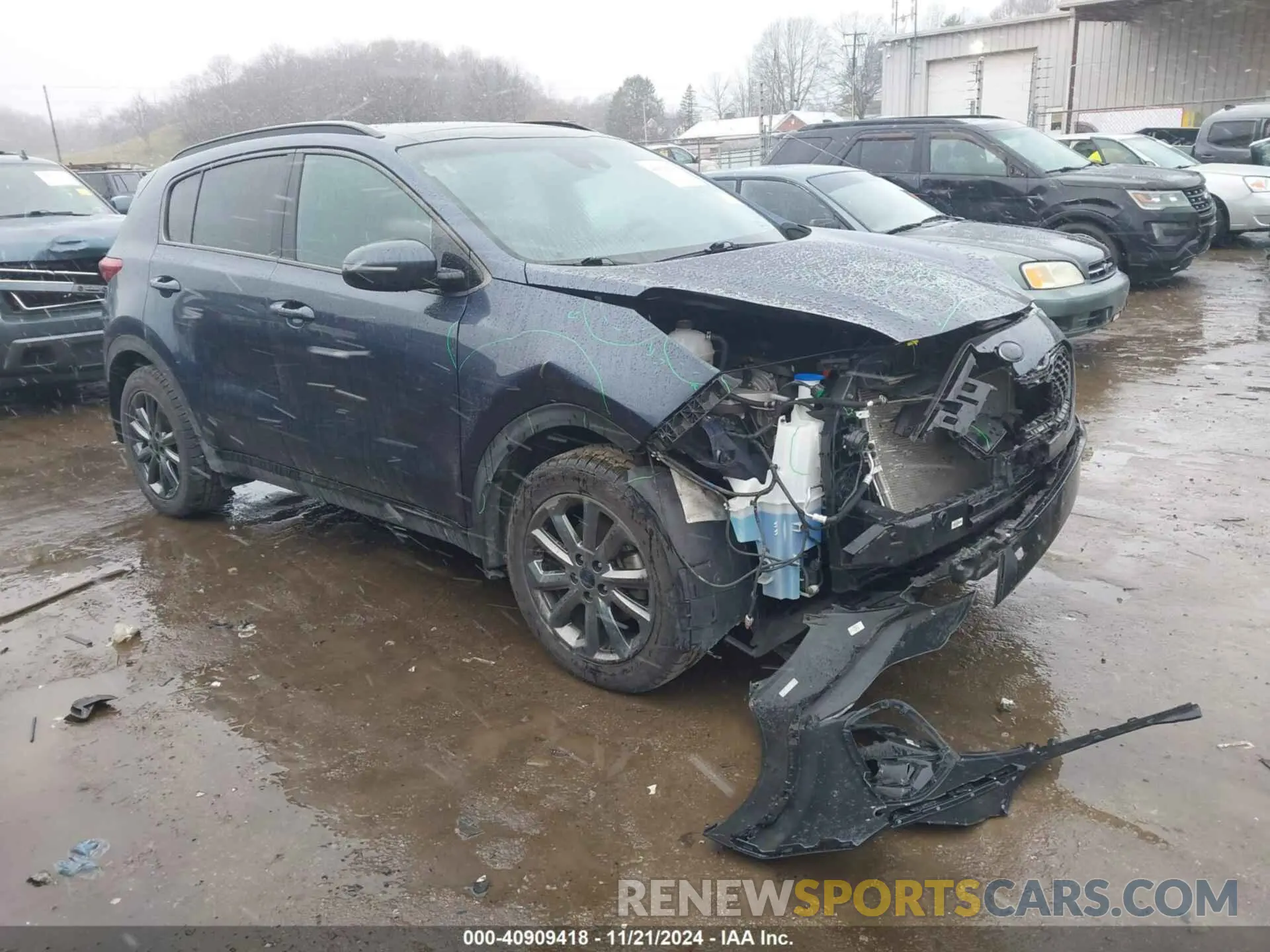 1 Photograph of a damaged car KNDP6CAC9N7024559 KIA SPORTAGE 2022