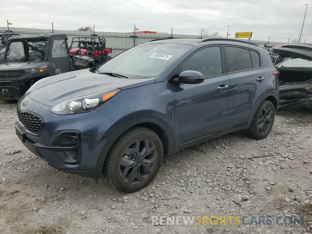 1 Photograph of a damaged car KNDP6CAC9N7997862 KIA SPORTAGE 2022