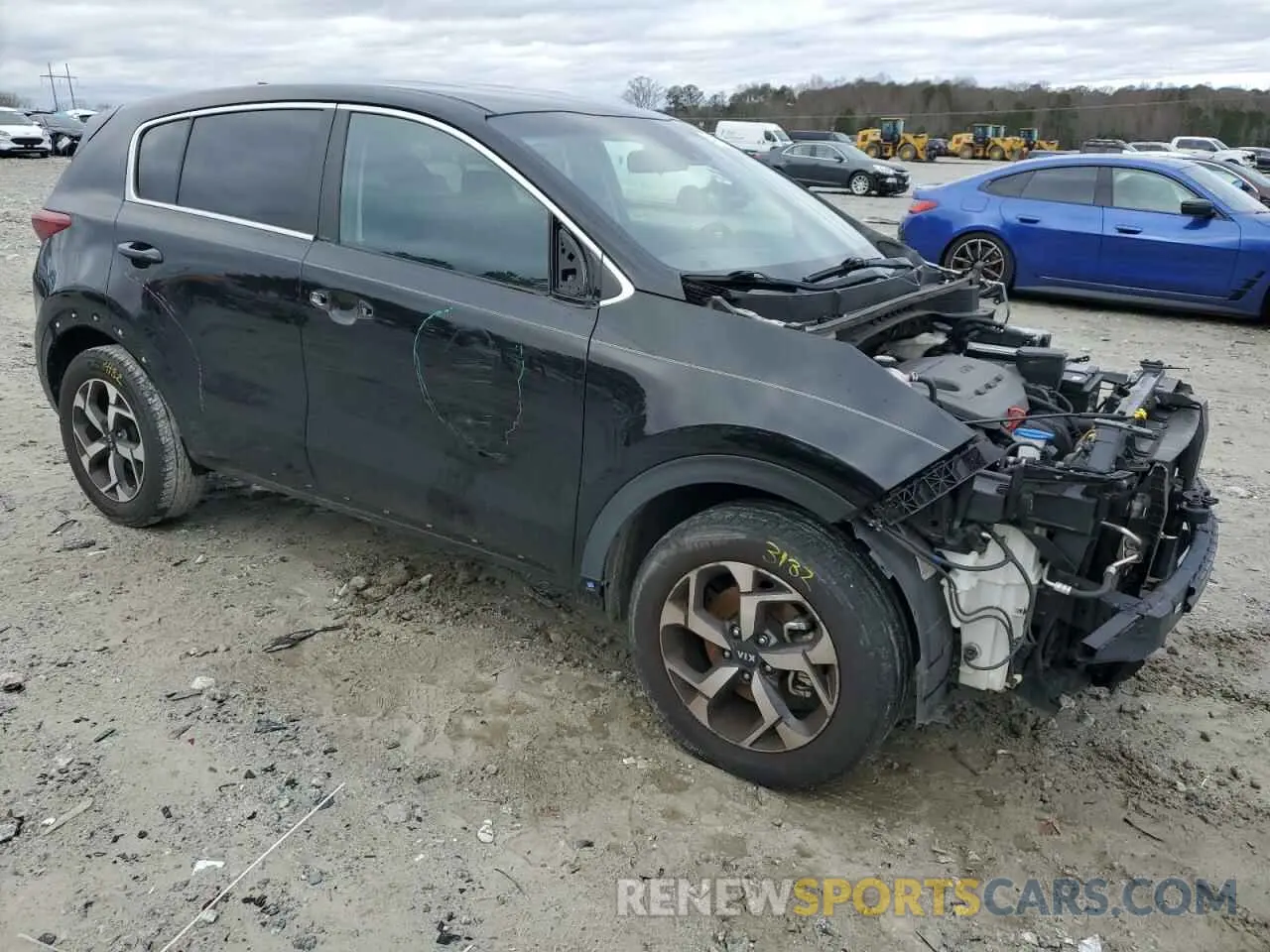 4 Photograph of a damaged car KNDPM3AC0N7026352 KIA SPORTAGE 2022