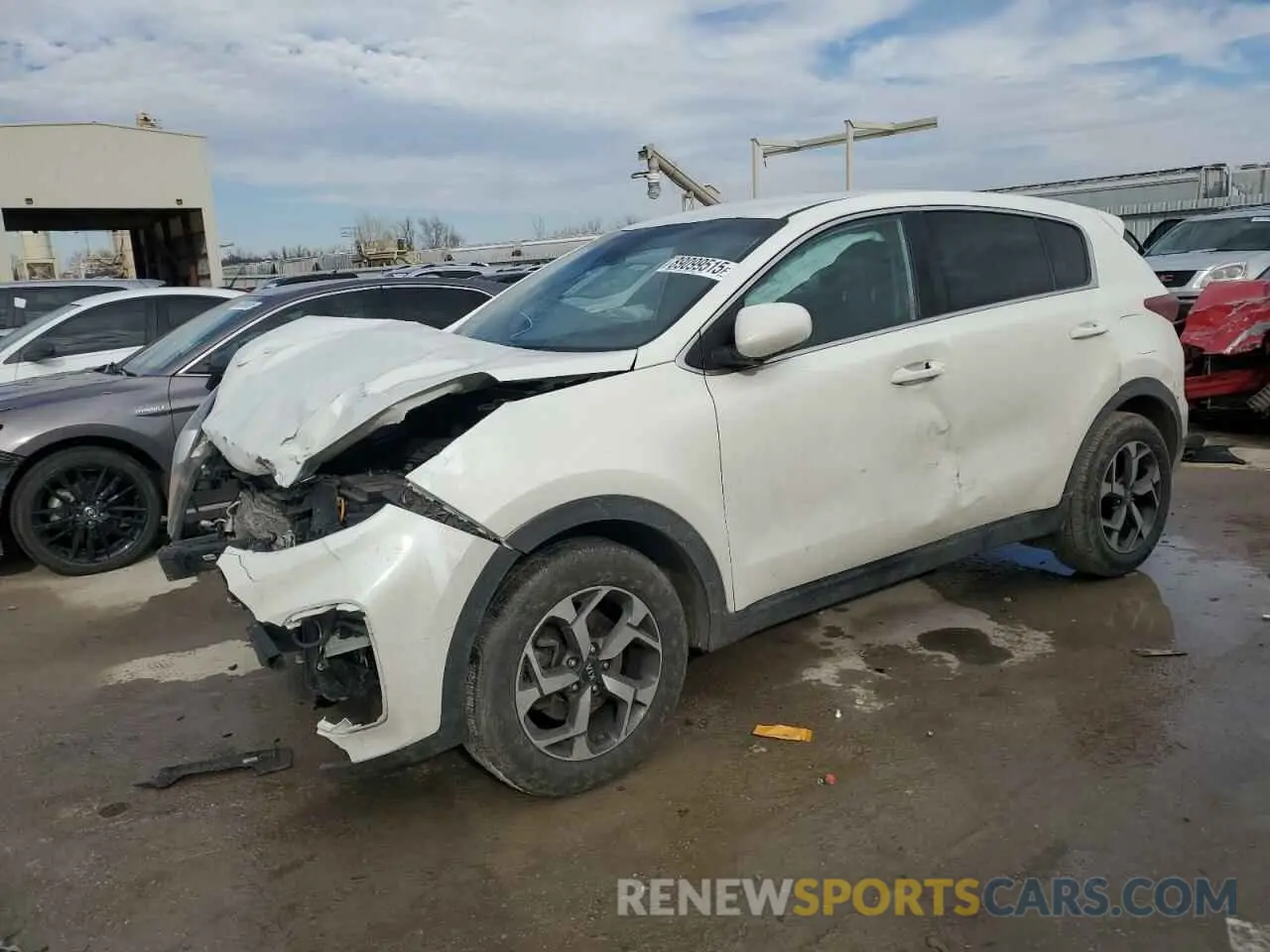 1 Photograph of a damaged car KNDPM3AC0N7988778 KIA SPORTAGE 2022