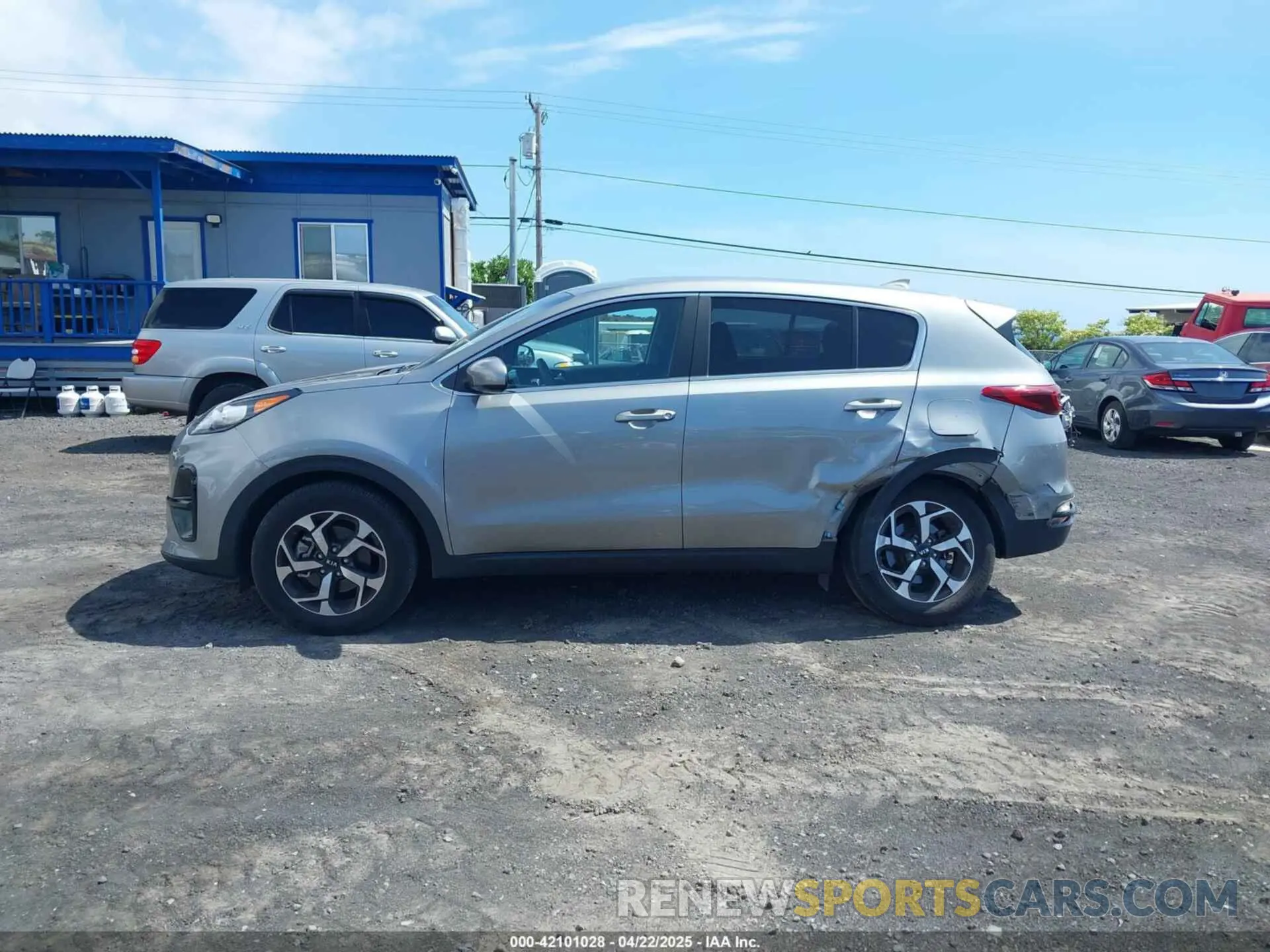 14 Photograph of a damaged car KNDPM3AC0N7993396 KIA SPORTAGE 2022