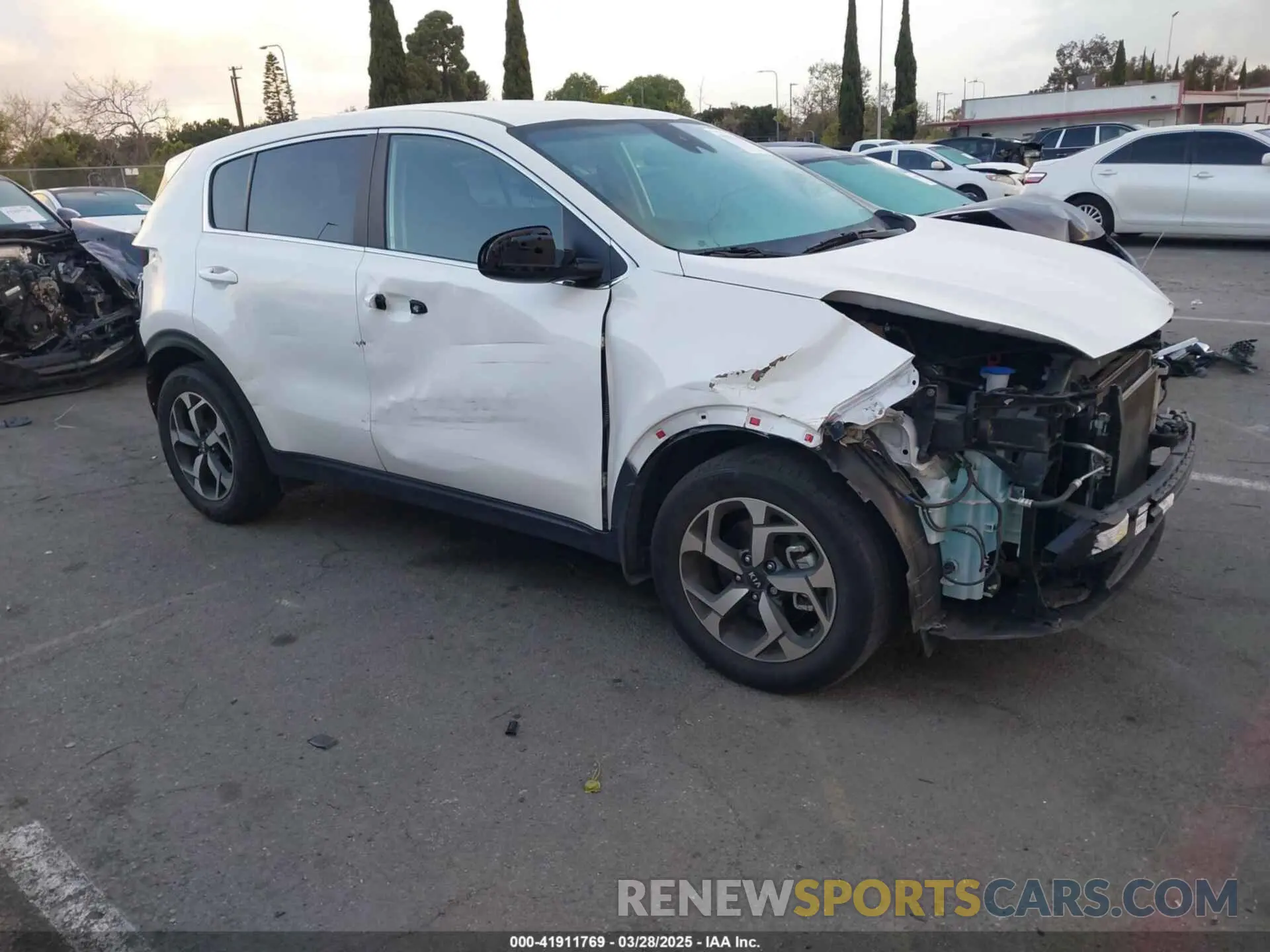 1 Photograph of a damaged car KNDPM3AC1N7001251 KIA SPORTAGE 2022