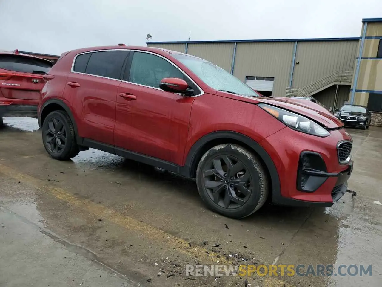 4 Photograph of a damaged car KNDPM3AC1N7015604 KIA SPORTAGE 2022