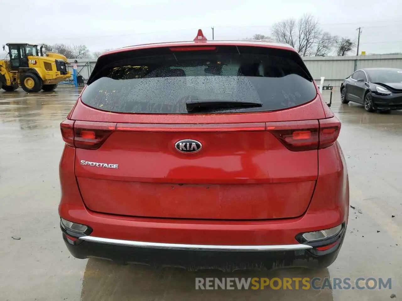 6 Photograph of a damaged car KNDPM3AC1N7015604 KIA SPORTAGE 2022