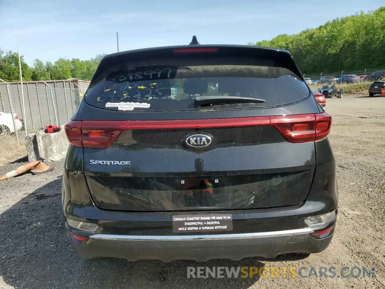 6 Photograph of a damaged car KNDPM3AC1N7016445 KIA SPORTAGE 2022