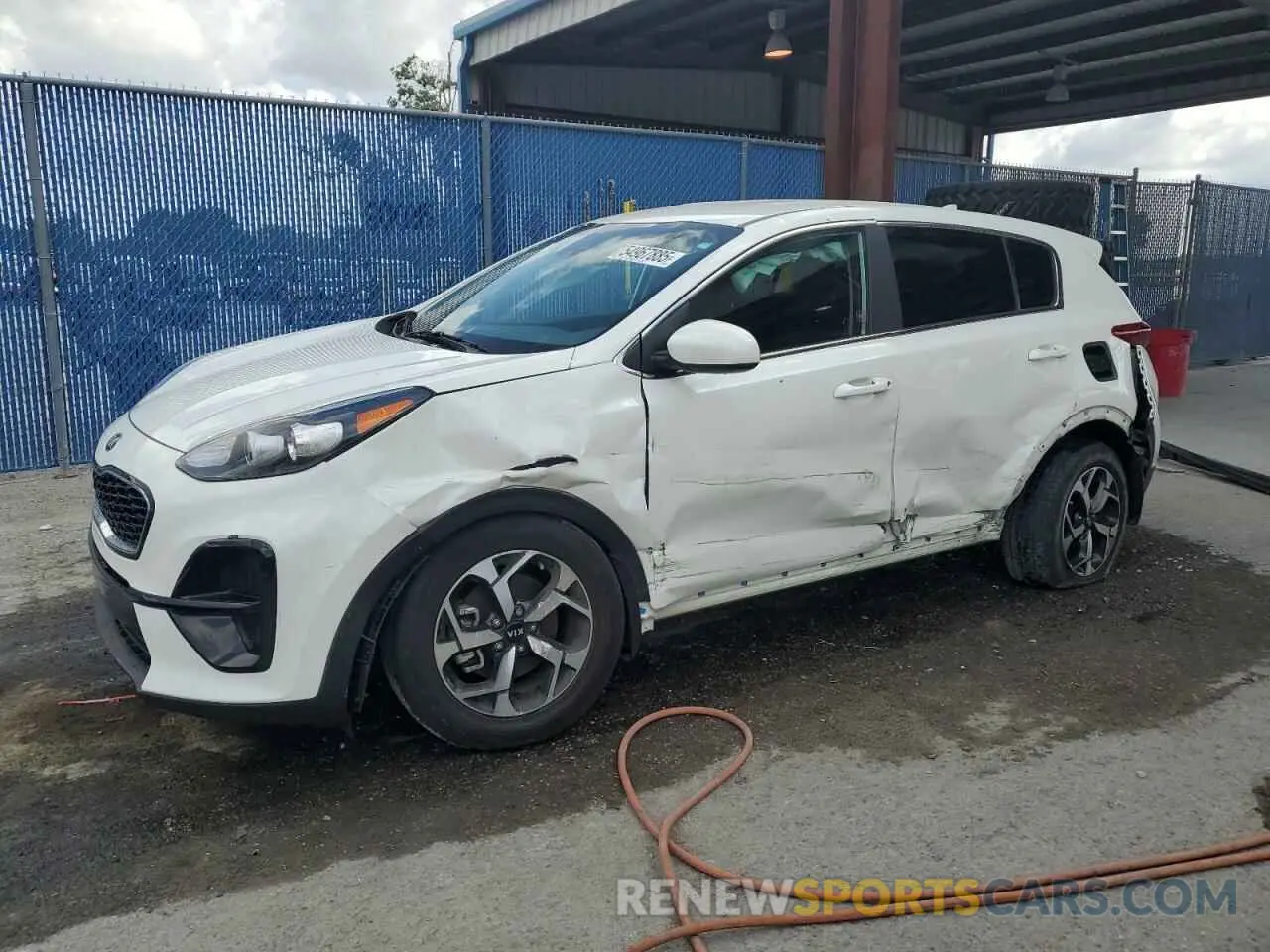 1 Photograph of a damaged car KNDPM3AC1N7019300 KIA SPORTAGE 2022