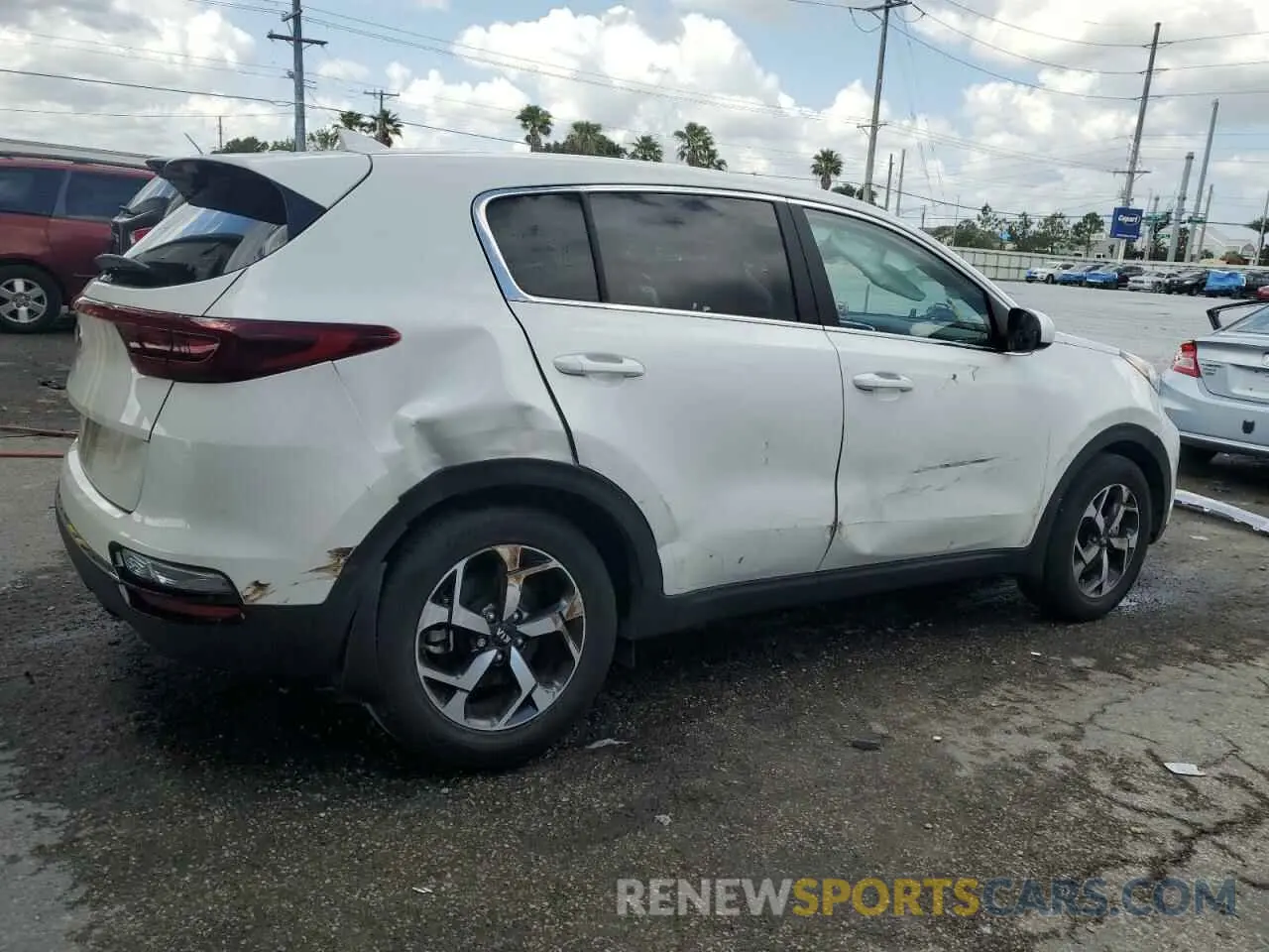 3 Photograph of a damaged car KNDPM3AC1N7019300 KIA SPORTAGE 2022
