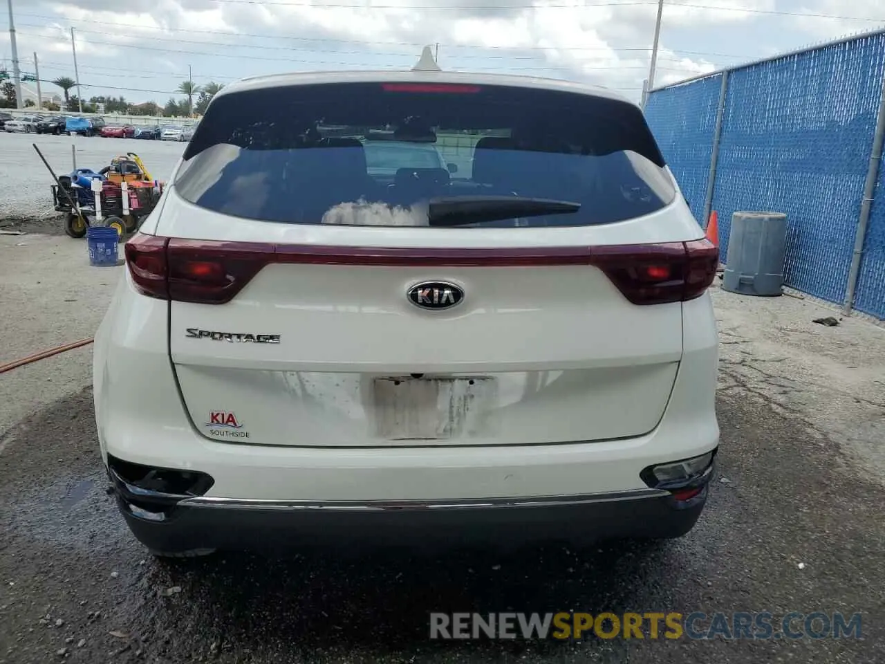 6 Photograph of a damaged car KNDPM3AC1N7019300 KIA SPORTAGE 2022