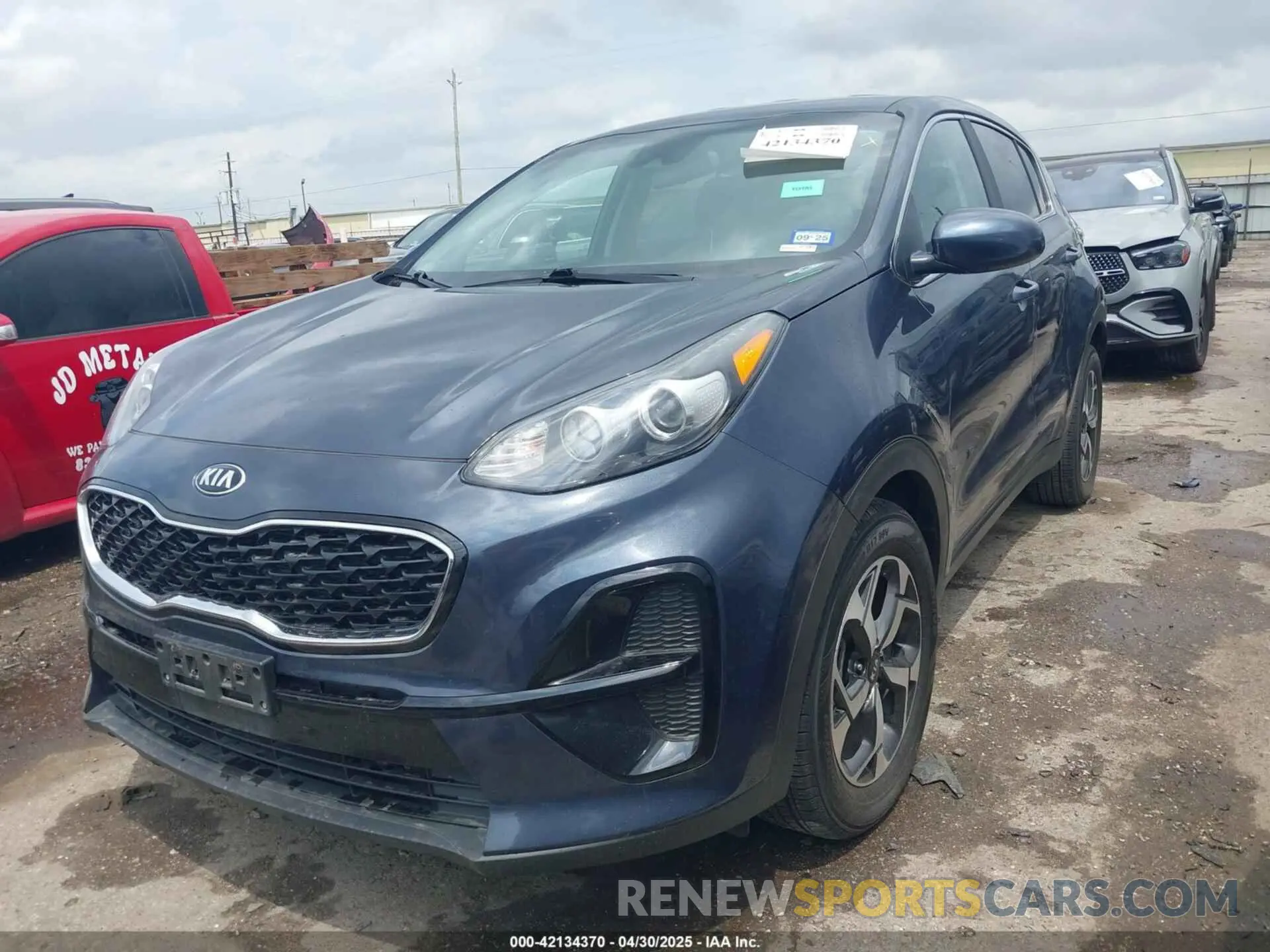 2 Photograph of a damaged car KNDPM3AC1N7968748 KIA SPORTAGE 2022