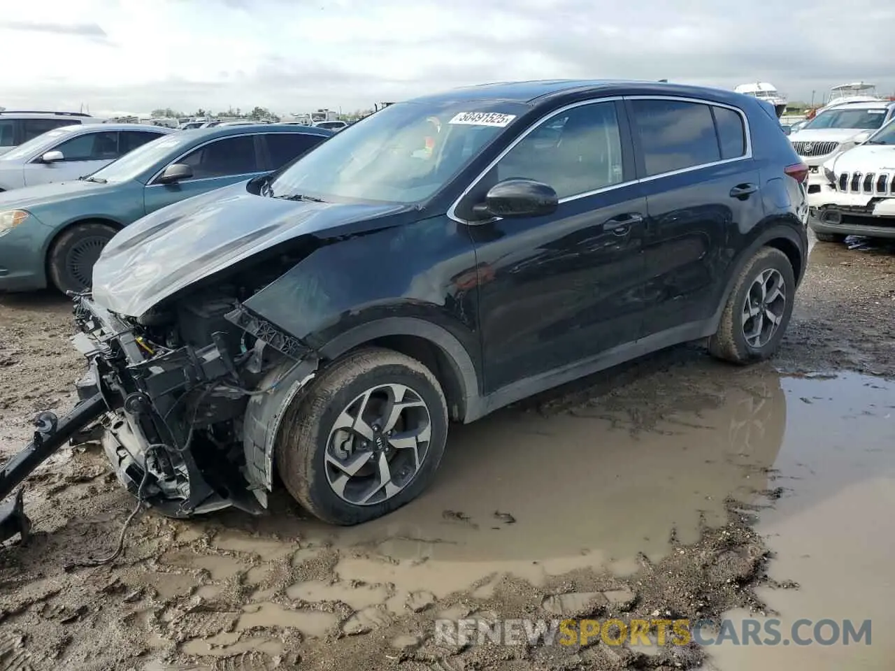 1 Photograph of a damaged car KNDPM3AC1N7977899 KIA SPORTAGE 2022