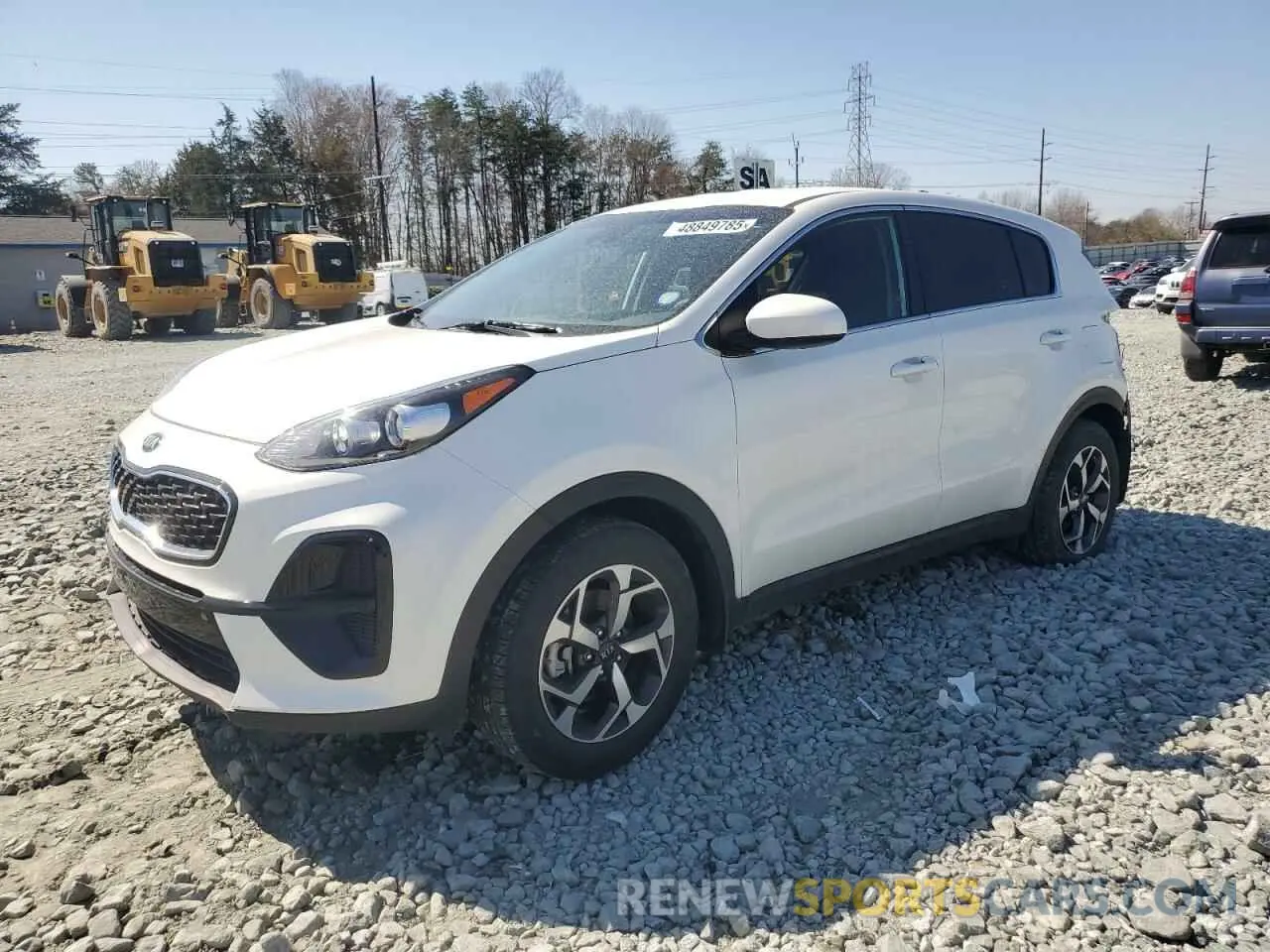 1 Photograph of a damaged car KNDPM3AC1N7980219 KIA SPORTAGE 2022
