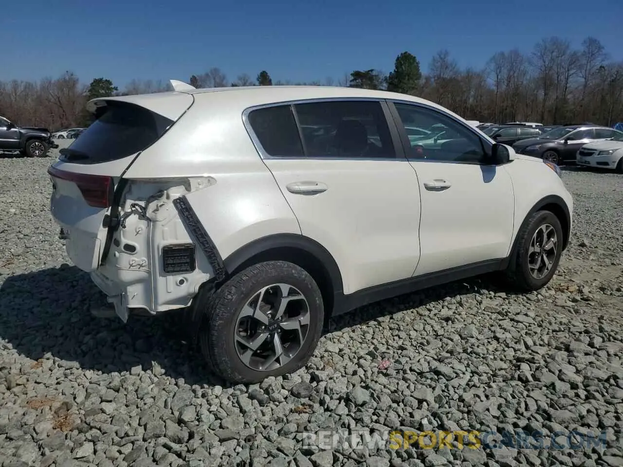 3 Photograph of a damaged car KNDPM3AC1N7980219 KIA SPORTAGE 2022