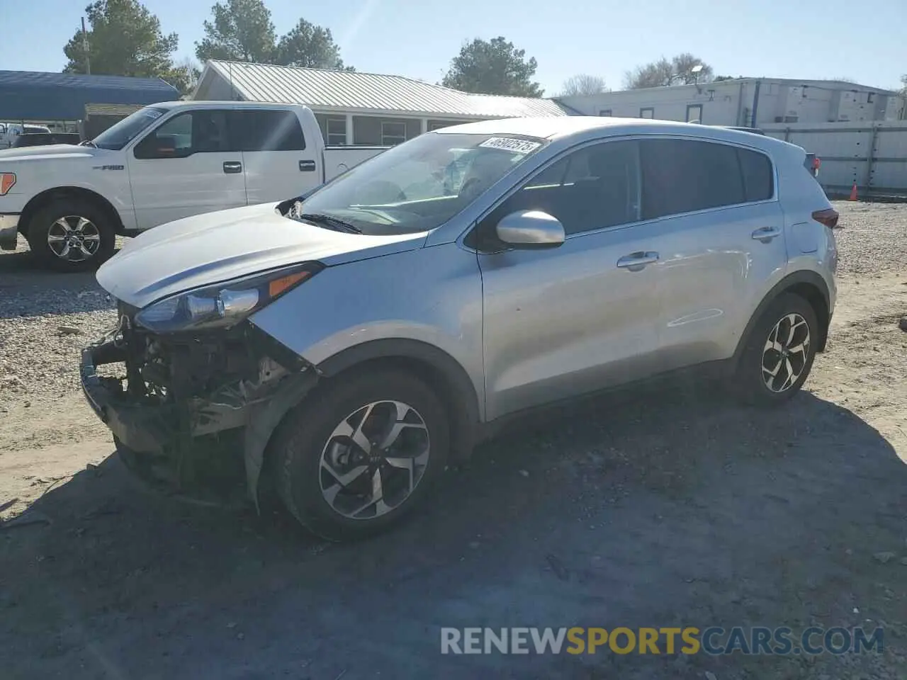 1 Photograph of a damaged car KNDPM3AC1N7983900 KIA SPORTAGE 2022