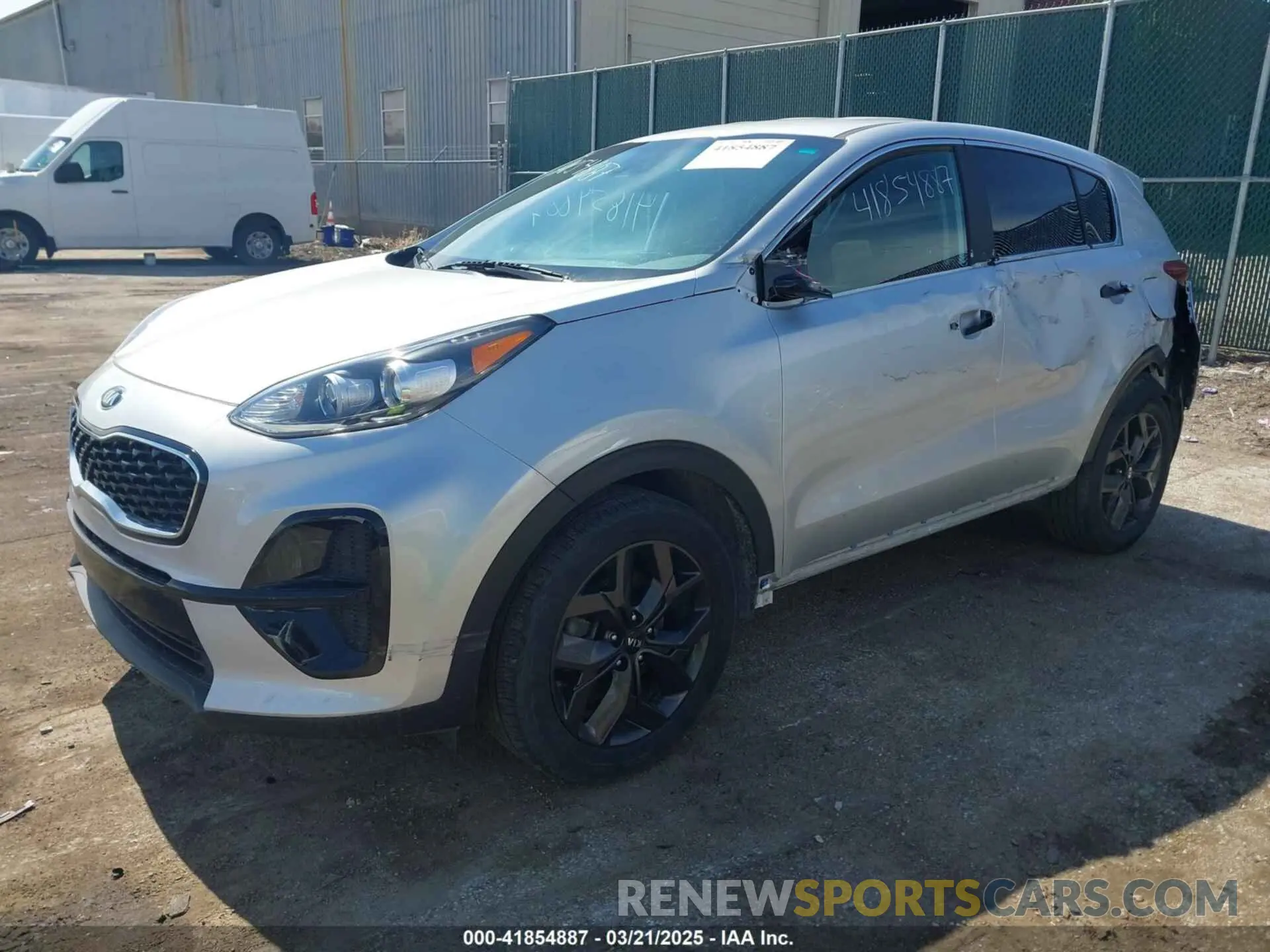 2 Photograph of a damaged car KNDPM3AC1N7985145 KIA SPORTAGE 2022