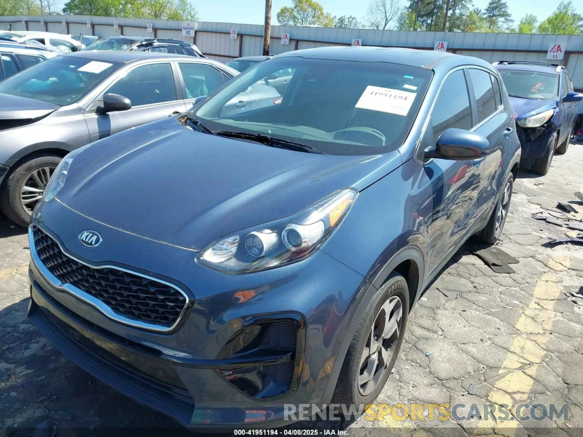 2 Photograph of a damaged car KNDPM3AC1N7995044 KIA SPORTAGE 2022