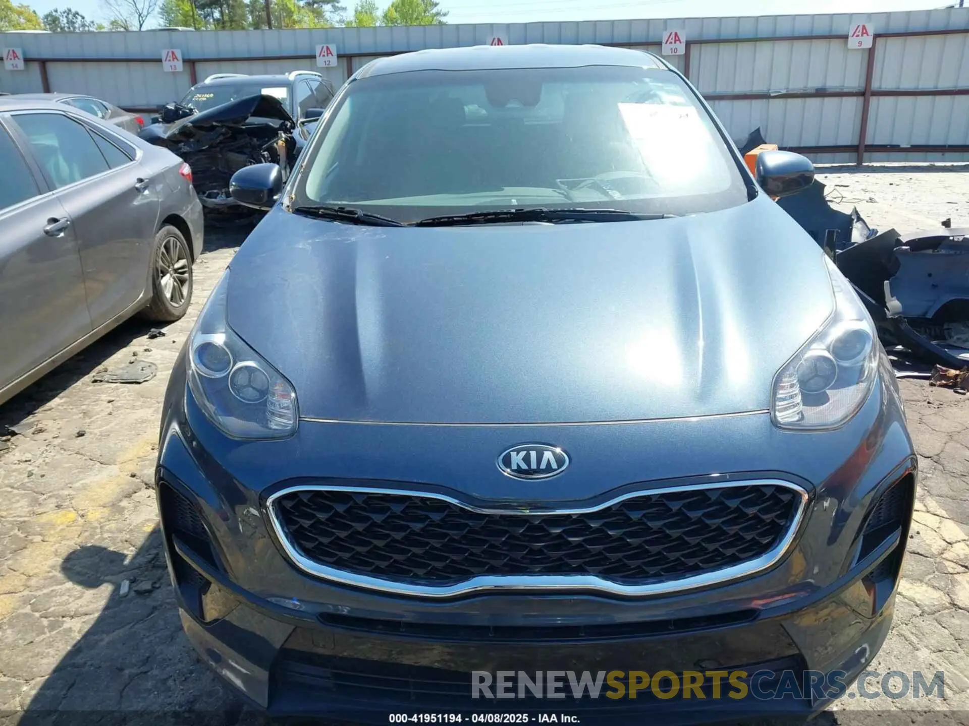 6 Photograph of a damaged car KNDPM3AC1N7995044 KIA SPORTAGE 2022