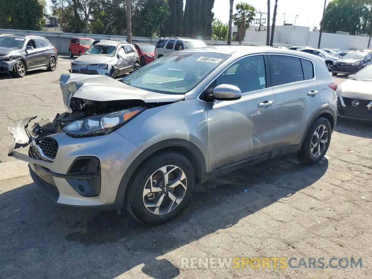 1 Photograph of a damaged car KNDPM3AC2N7000450 KIA SPORTAGE 2022