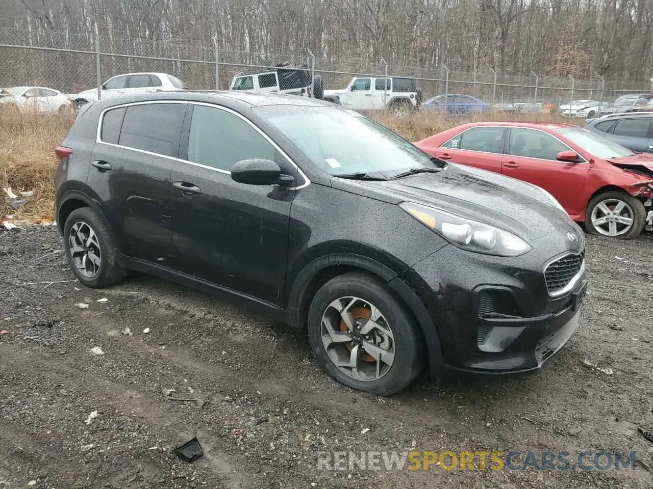 4 Photograph of a damaged car KNDPM3AC2N7026823 KIA SPORTAGE 2022