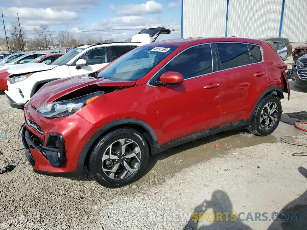 1 Photograph of a damaged car KNDPM3AC2N7977930 KIA SPORTAGE 2022
