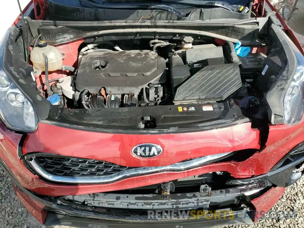 12 Photograph of a damaged car KNDPM3AC2N7977930 KIA SPORTAGE 2022