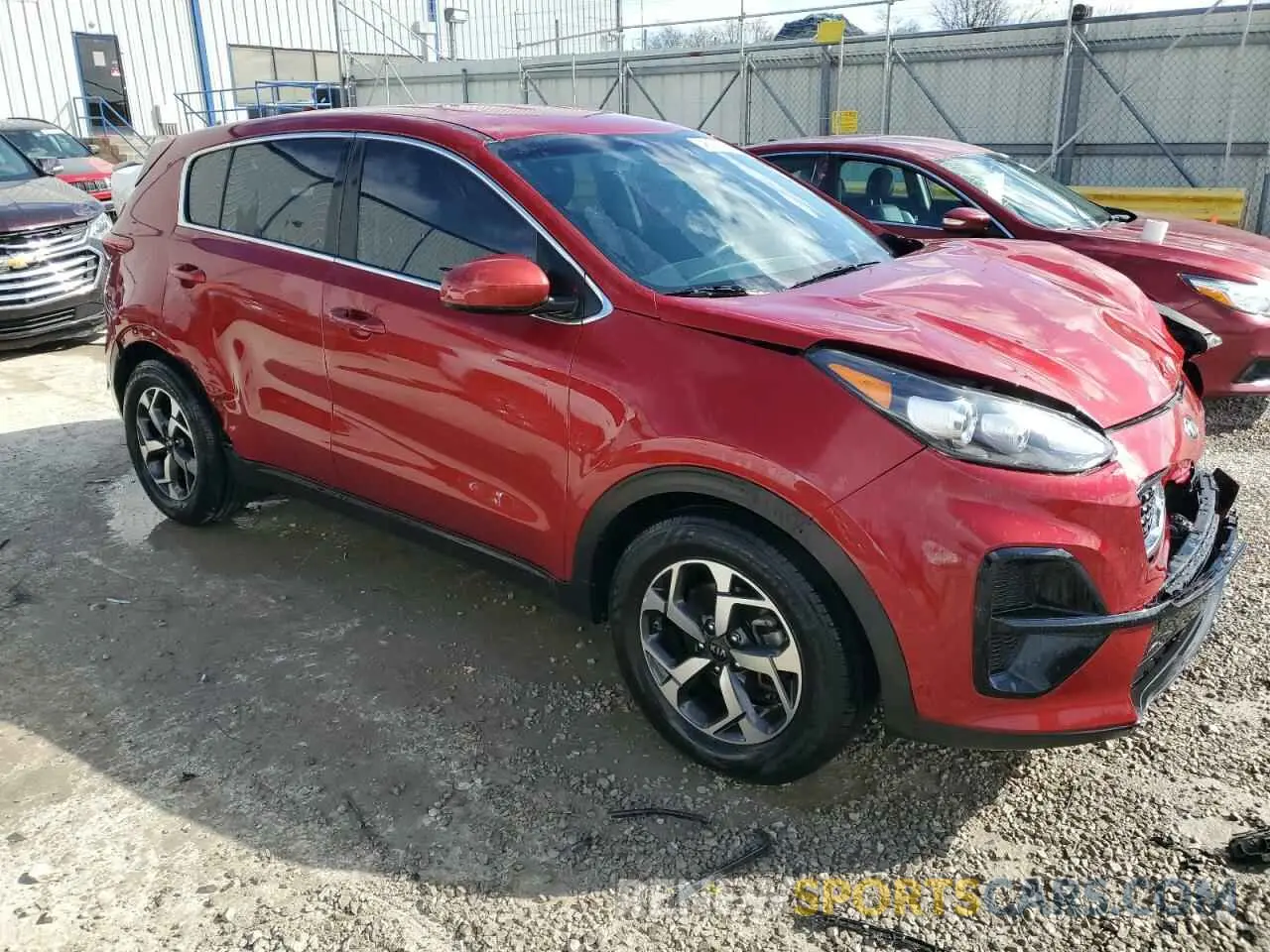 4 Photograph of a damaged car KNDPM3AC2N7977930 KIA SPORTAGE 2022