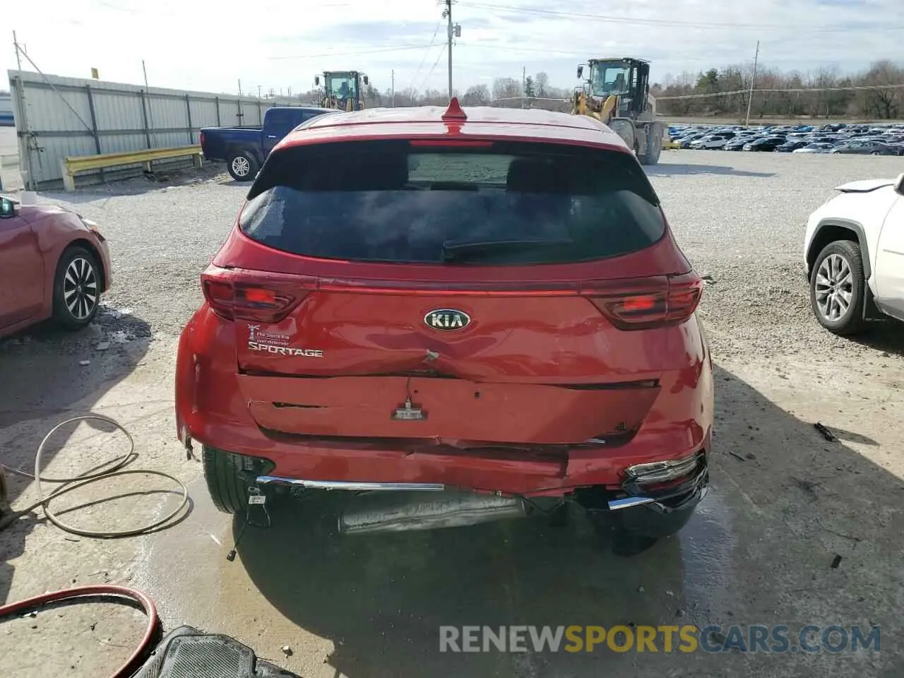 6 Photograph of a damaged car KNDPM3AC2N7977930 KIA SPORTAGE 2022