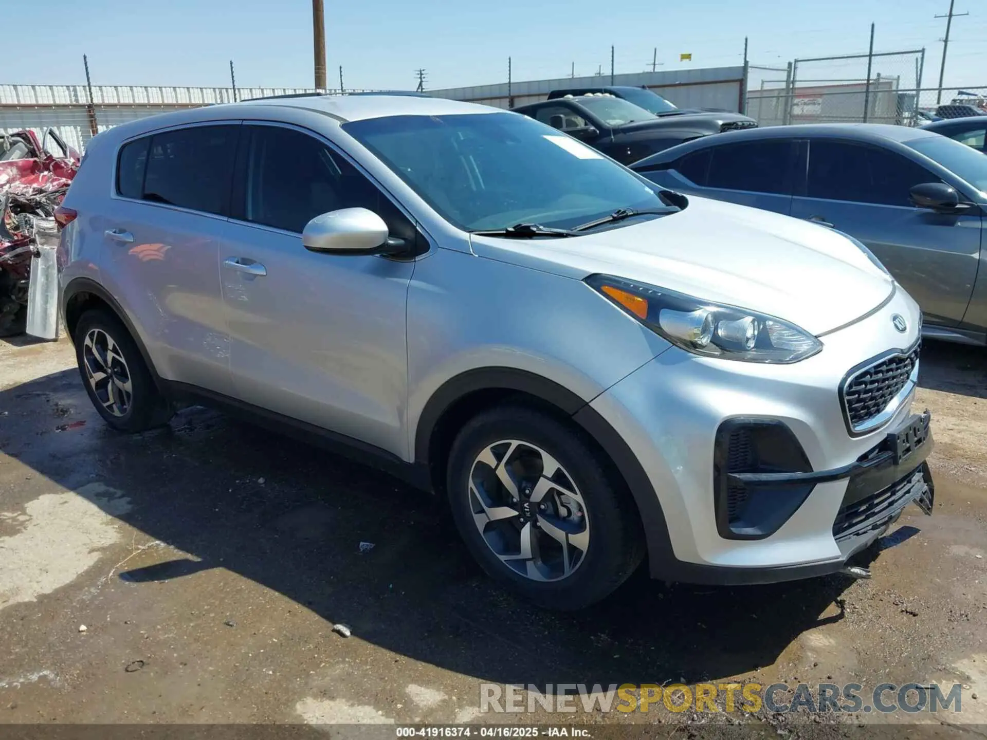 1 Photograph of a damaged car KNDPM3AC2N7983081 KIA SPORTAGE 2022