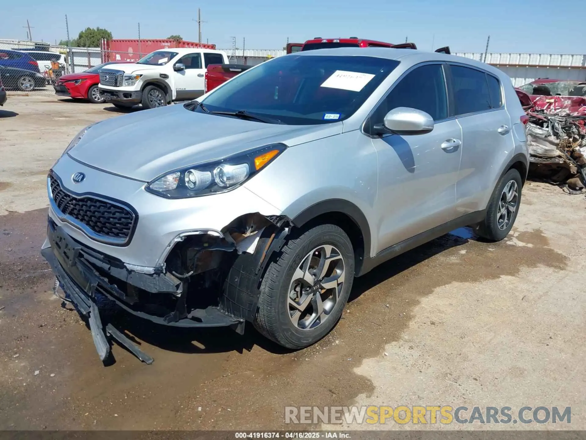 2 Photograph of a damaged car KNDPM3AC2N7983081 KIA SPORTAGE 2022