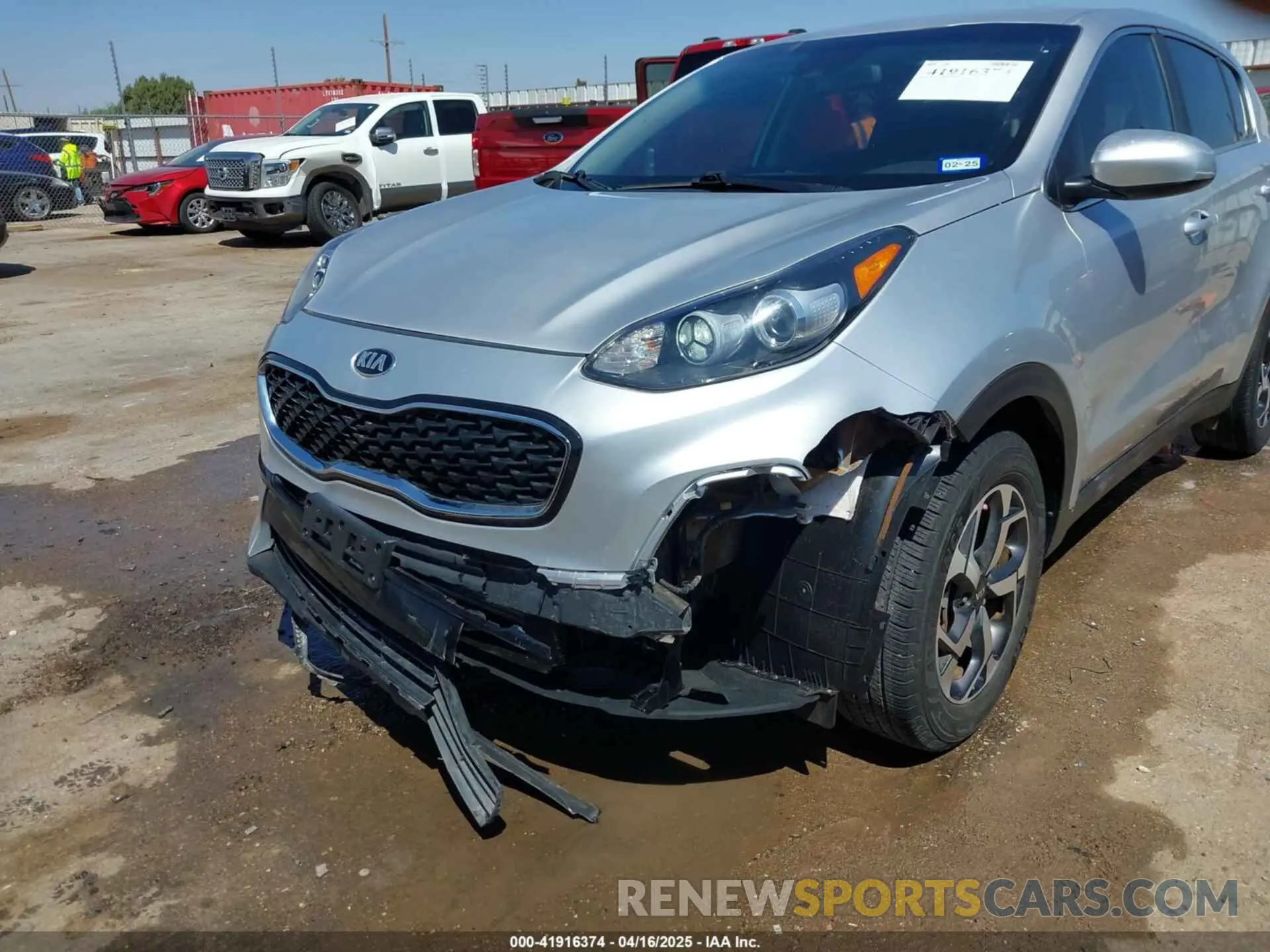 6 Photograph of a damaged car KNDPM3AC2N7983081 KIA SPORTAGE 2022