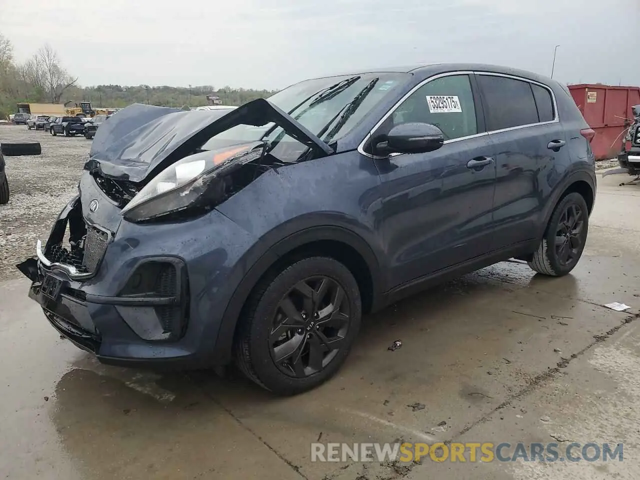 1 Photograph of a damaged car KNDPM3AC2N7998745 KIA SPORTAGE 2022