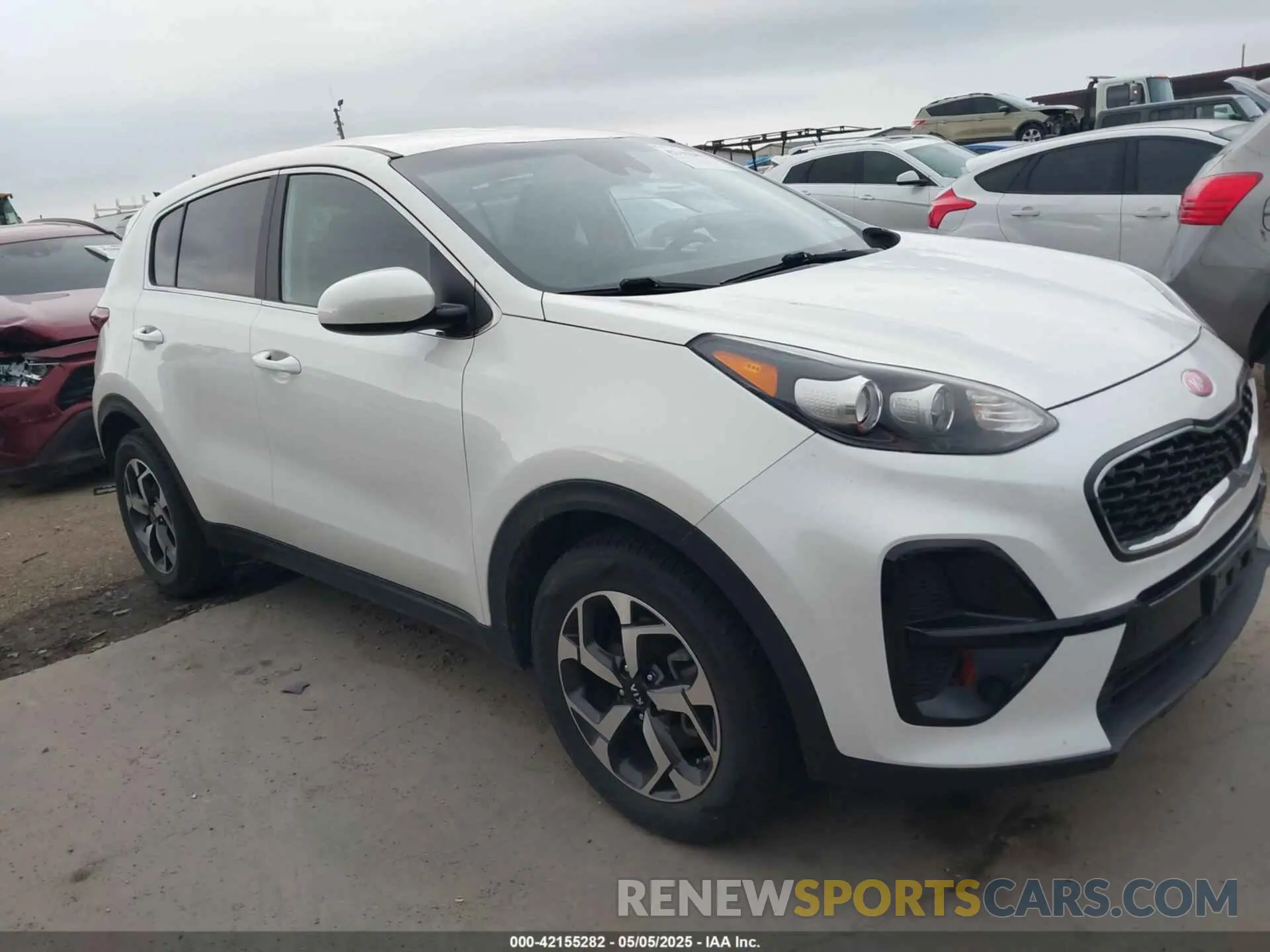 1 Photograph of a damaged car KNDPM3AC3N7005592 KIA SPORTAGE 2022