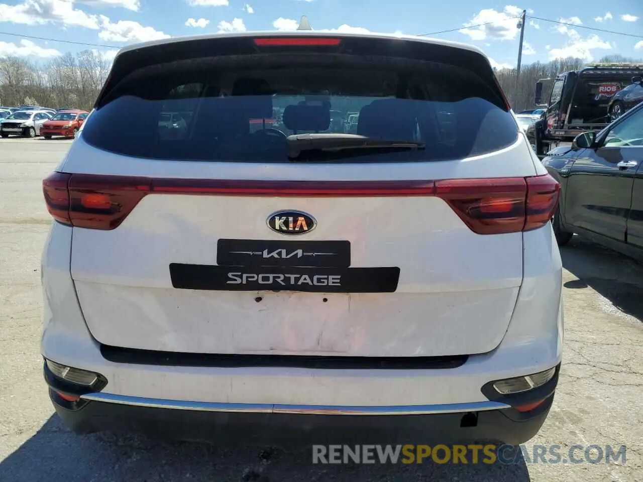 6 Photograph of a damaged car KNDPM3AC3N7017760 KIA SPORTAGE 2022