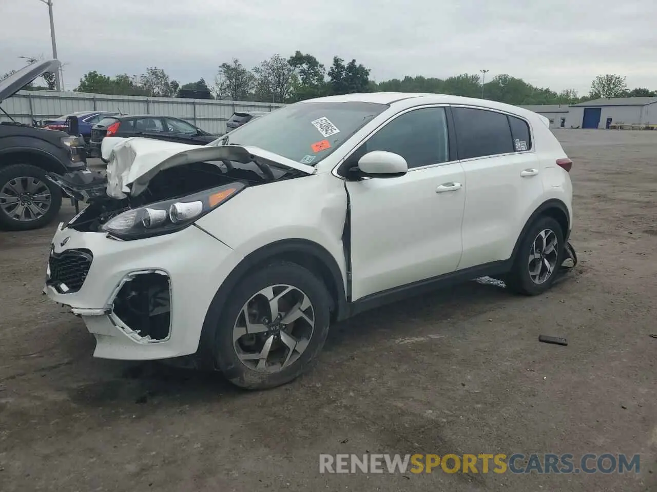 1 Photograph of a damaged car KNDPM3AC3N7952275 KIA SPORTAGE 2022