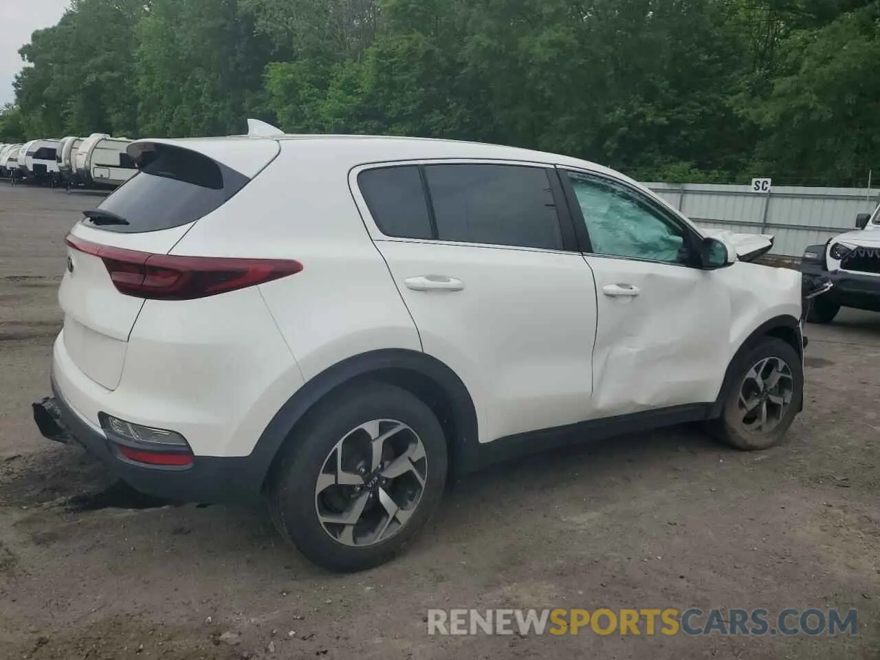 3 Photograph of a damaged car KNDPM3AC3N7952275 KIA SPORTAGE 2022