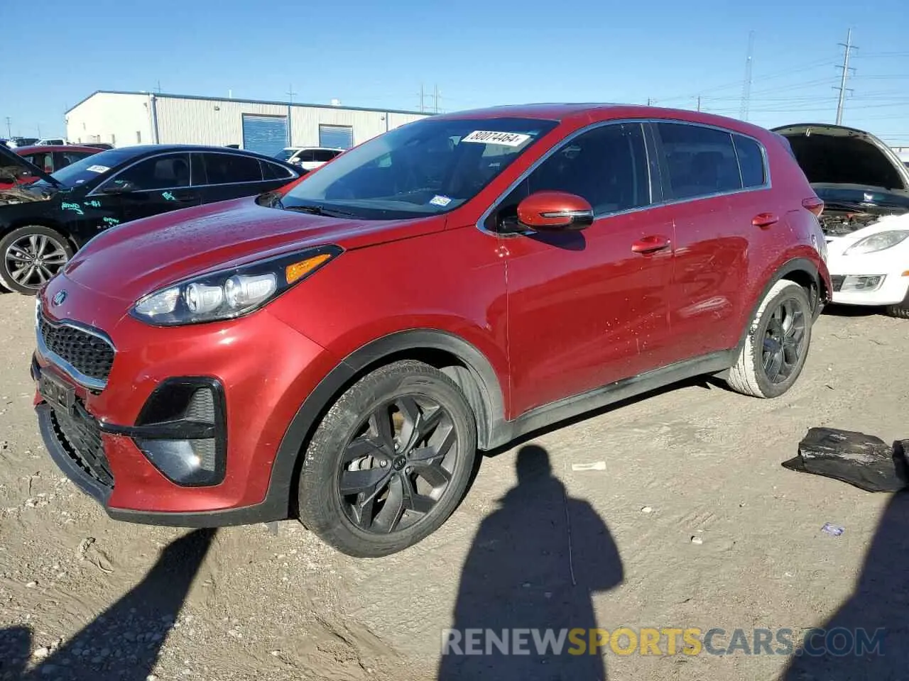 1 Photograph of a damaged car KNDPM3AC3N7974986 KIA SPORTAGE 2022