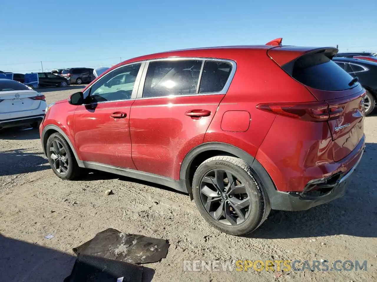 2 Photograph of a damaged car KNDPM3AC3N7974986 KIA SPORTAGE 2022