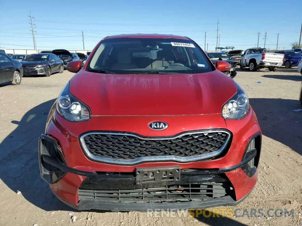 5 Photograph of a damaged car KNDPM3AC3N7974986 KIA SPORTAGE 2022