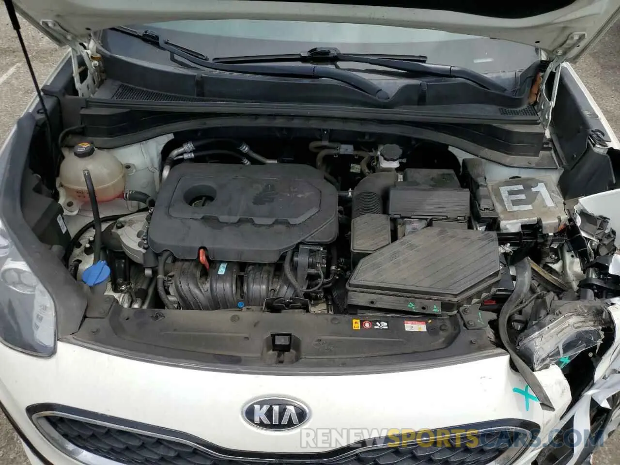 12 Photograph of a damaged car KNDPM3AC3N7978522 KIA SPORTAGE 2022