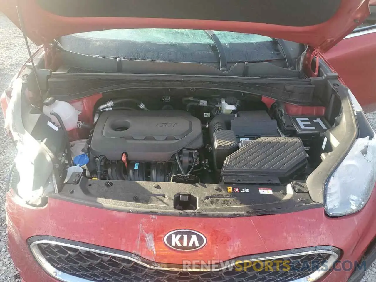13 Photograph of a damaged car KNDPM3AC4N7009604 KIA SPORTAGE 2022