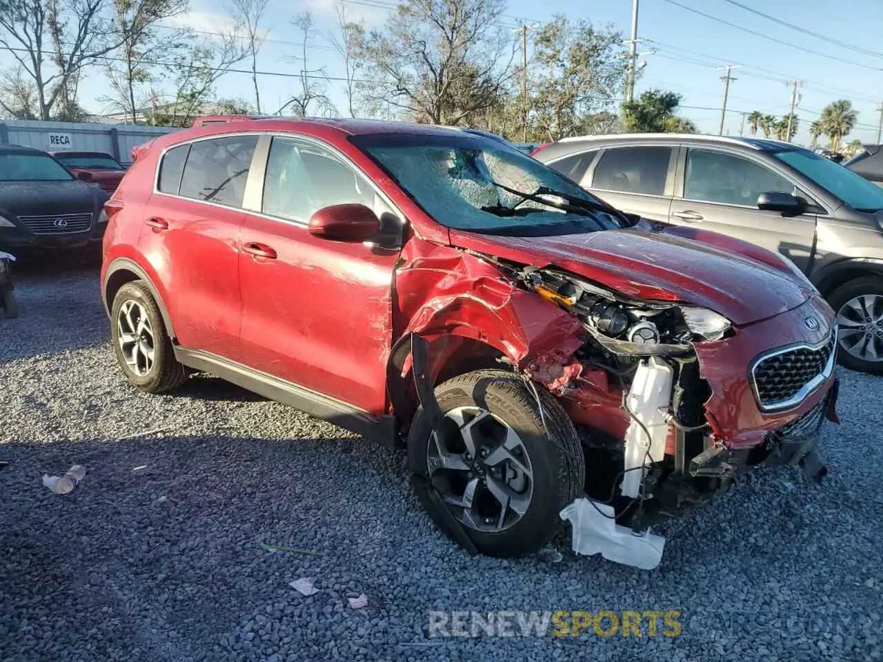4 Photograph of a damaged car KNDPM3AC4N7009604 KIA SPORTAGE 2022