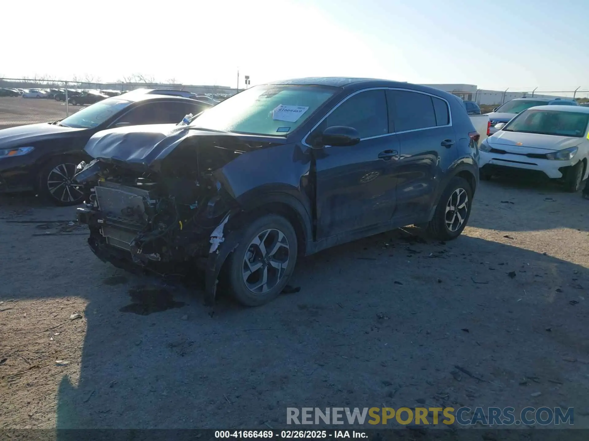 2 Photograph of a damaged car KNDPM3AC4N7014771 KIA SPORTAGE 2022
