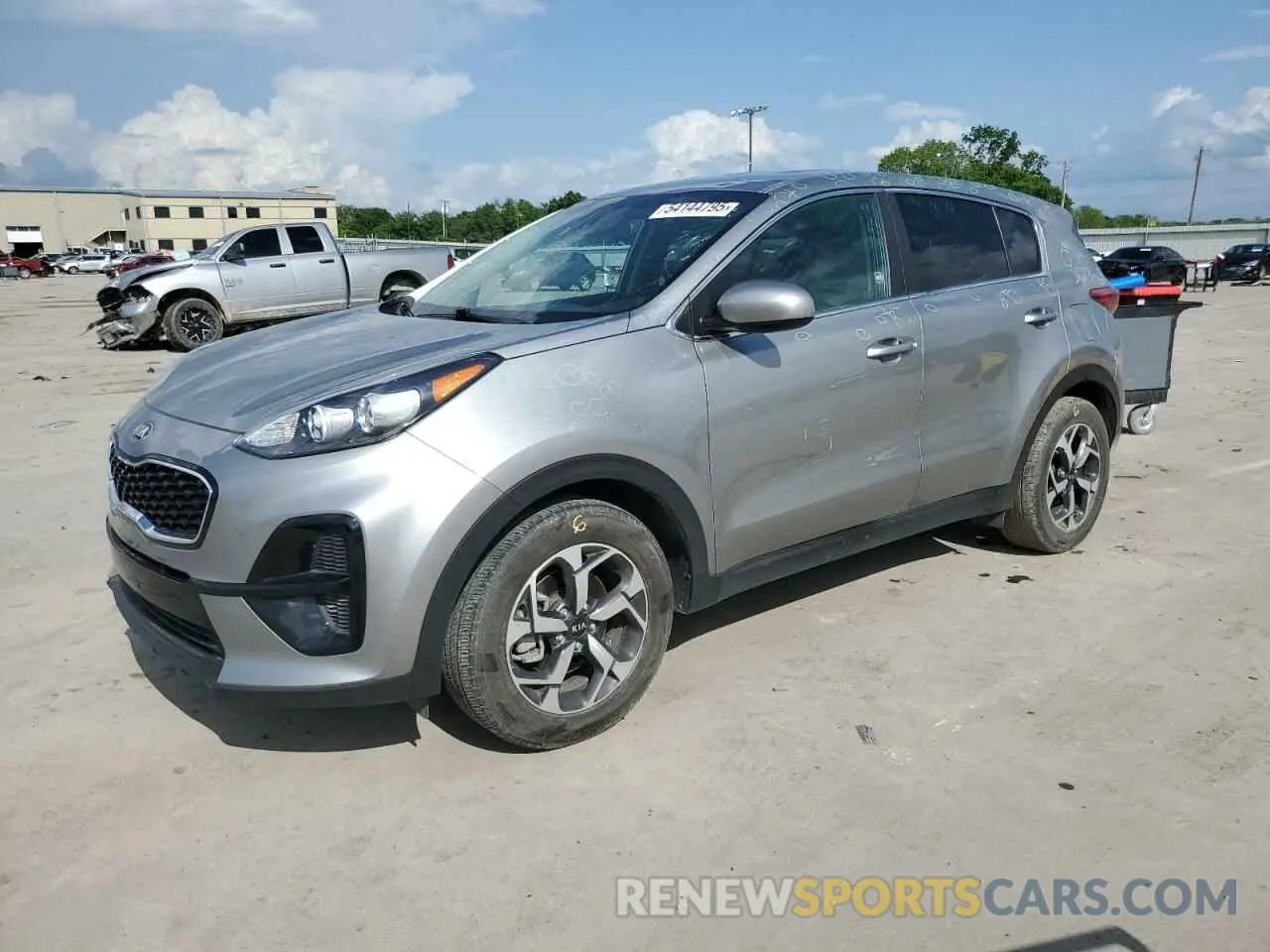 1 Photograph of a damaged car KNDPM3AC4N7018643 KIA SPORTAGE 2022